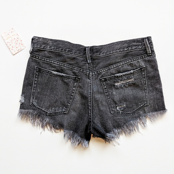 Free People Loving Good Vibrations Cutoff Shorts - Picture 7 of 8